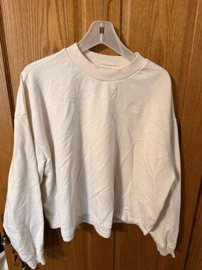 Women's Crop Mockneck Sweatshirt